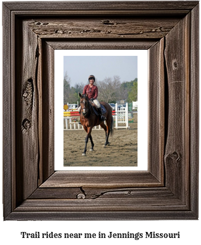 trail rides near me in Jennings, Missouri